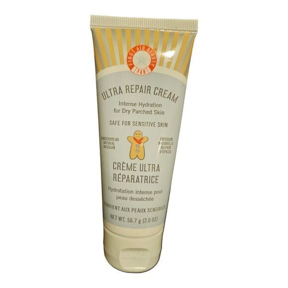 SOLD!! FIRST AID BEAUTY Ultra Repair Cream Gingerbread LIMITED EDITION!! - Picture 2 of 4